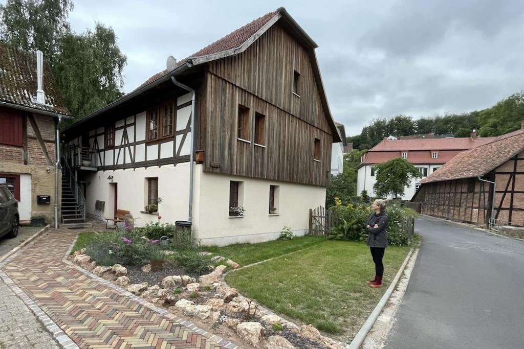 Wohnen Im Fachwerk - Ferienwohnung Fenja Nentershausen  Ngoại thất bức ảnh