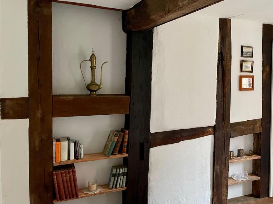 Wohnen Im Fachwerk - Ferienwohnung Fenja Nentershausen  Ngoại thất bức ảnh